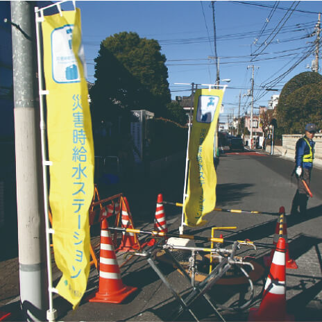 消火栓等を活用するもの