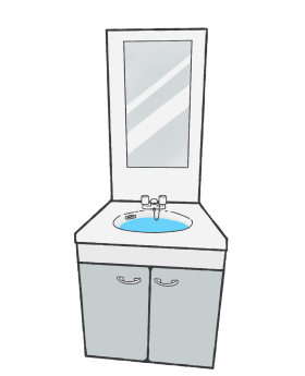 洗面・その他のイラスト