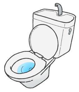 トイレのイラスト