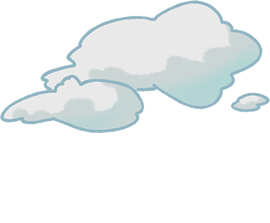 雲のイラスト
