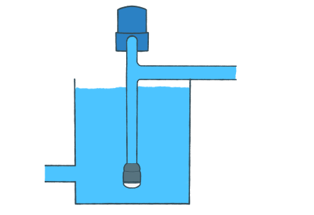 取水ポンプのイラスト1